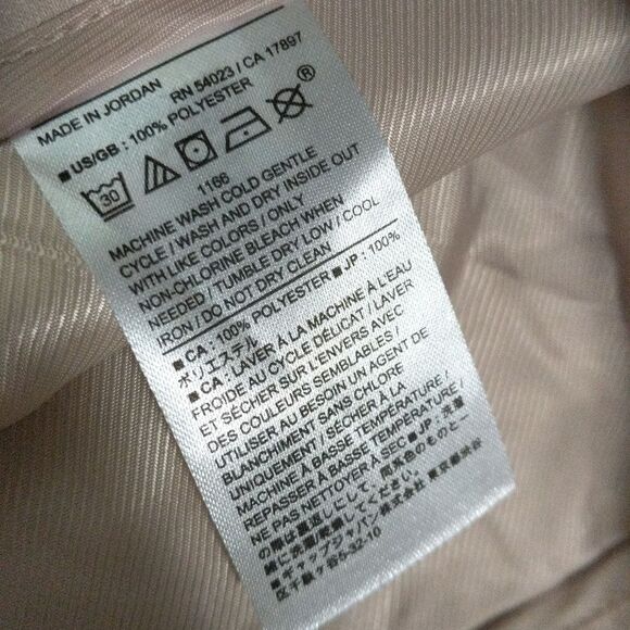 NWT Banana Republic Factory Silky pleated Wide leg pants oyster pearl size 14 - Picture 10 of 12